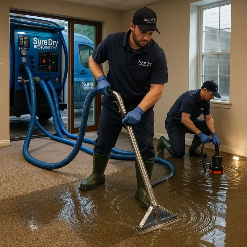 Water Extraction and Removal process in Villa Ridge, MO